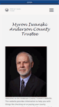 Mobile Screenshot of andersoncountytrustee.com